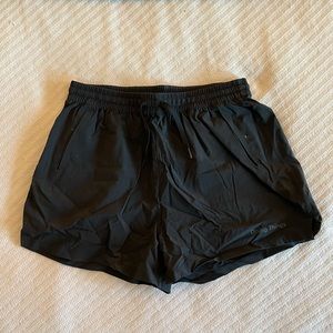 Outdoor Voices Black Athletic Shorts